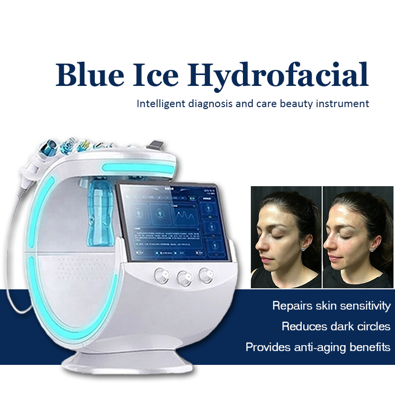 Blue Ice Hydrofacial Benefit