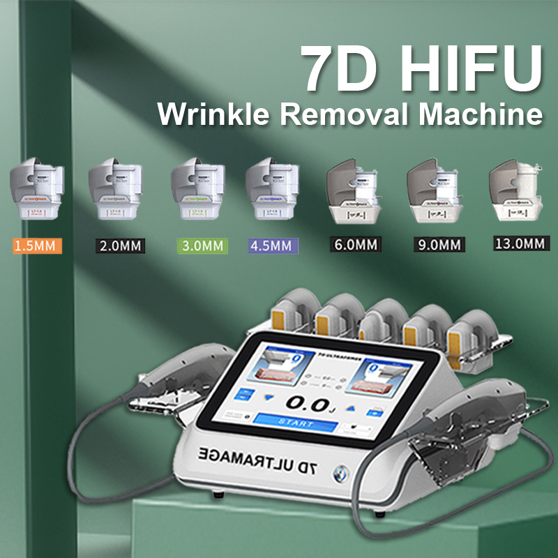 7D HIFU Machine Face Lifting Skin Tightening Wrinkle Remover