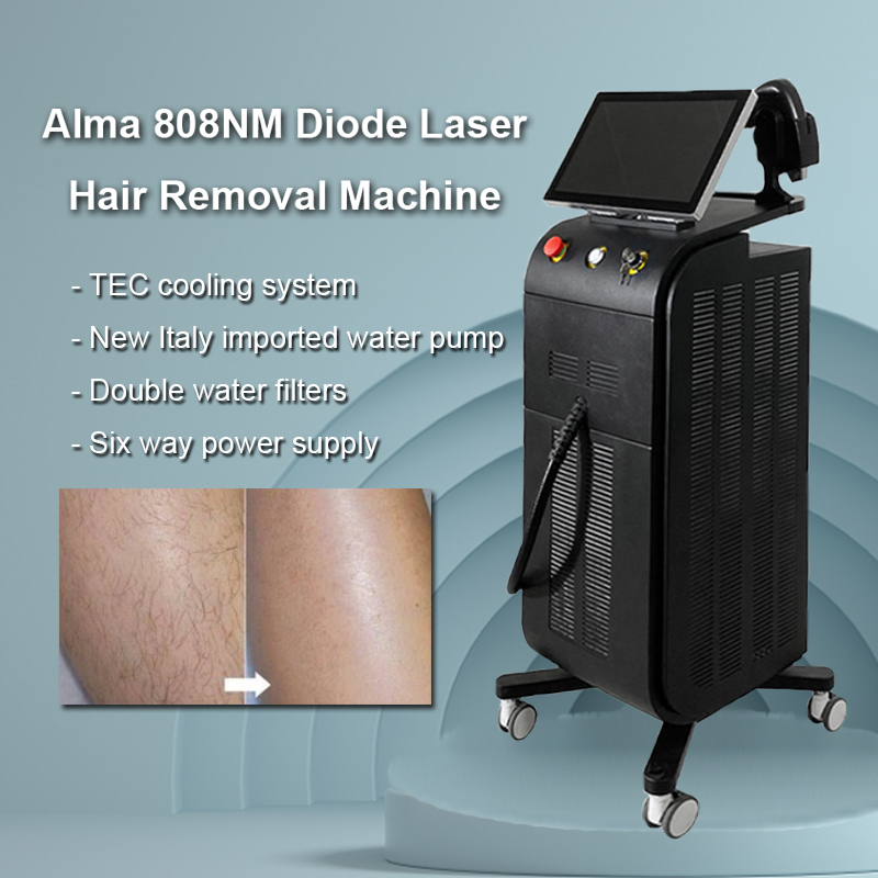 Alma 808nm Laser Hair Removal Machine Application