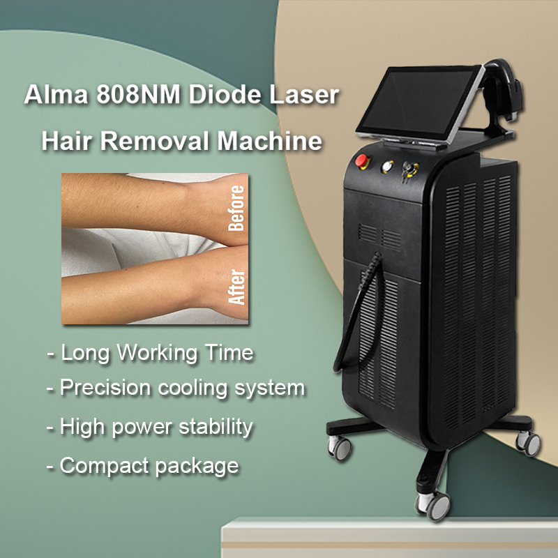 How to do the water inlet and outlet of the 808nm diode laser hair removal ?