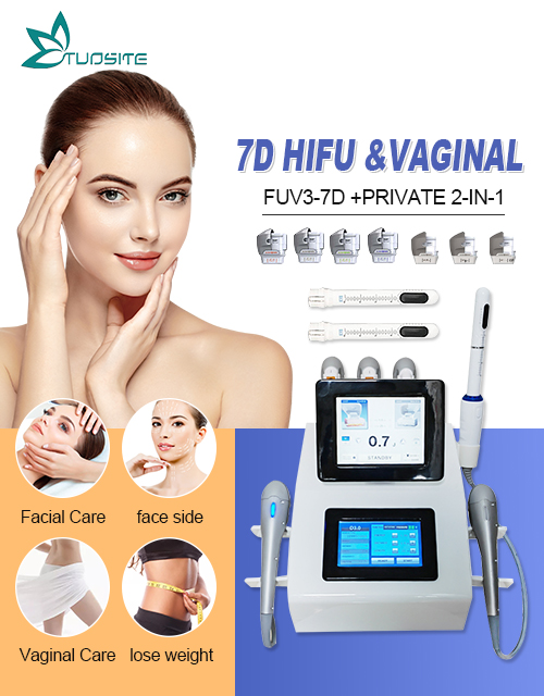 7D HIFU&vaginal vaginal machine salon wrinkle removal