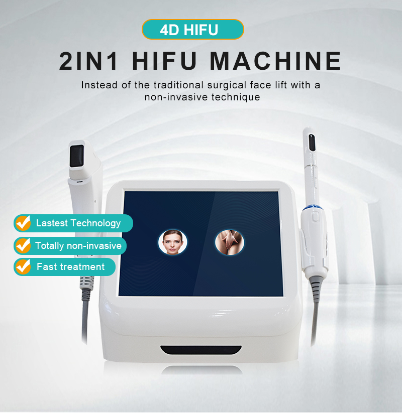 4D HIFU 2-in-1 Vaginal Tightening Multifunctional HIFU Machine