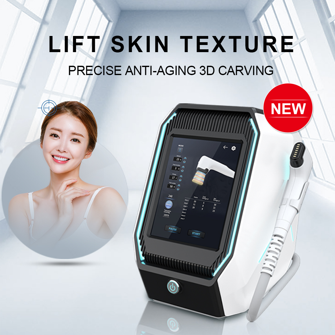 Best 7D Hifu Machine for Body Slimming and Facial Lifting with 7 Cartridges