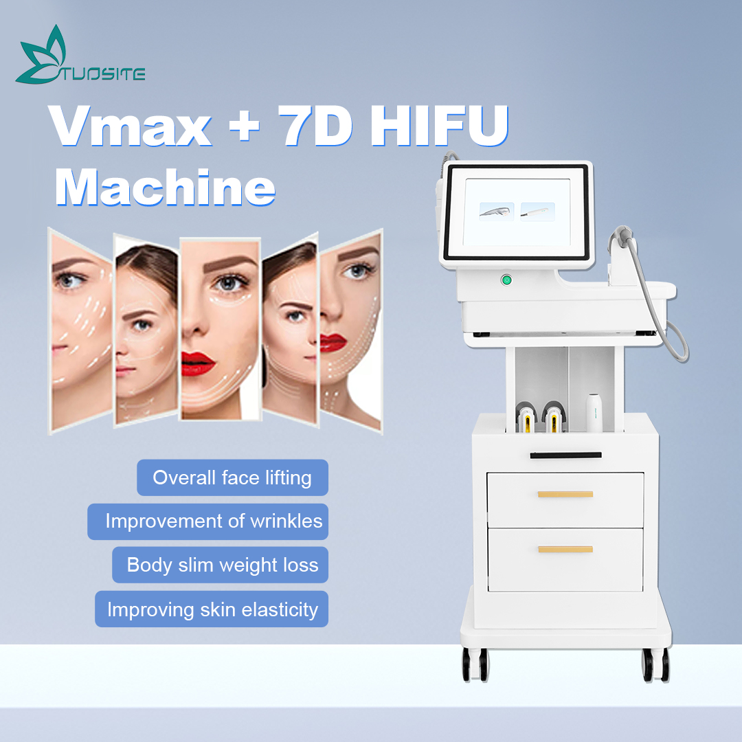 7D Hifu Face Lifting and Skin Tightening Beauty Salon Equipment