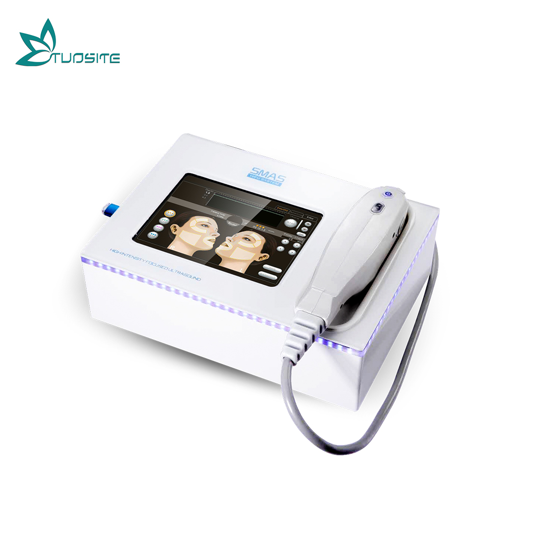Portable Ultrasound Hifu Anti Wrinkle RF Facial Machine