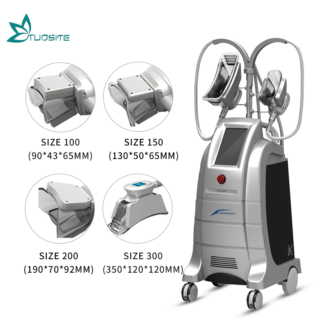 CE Approved Cryolipolysis Slimming Weight Loss 4 Cryo Handles Body Shaping Slimming Weight Loss
