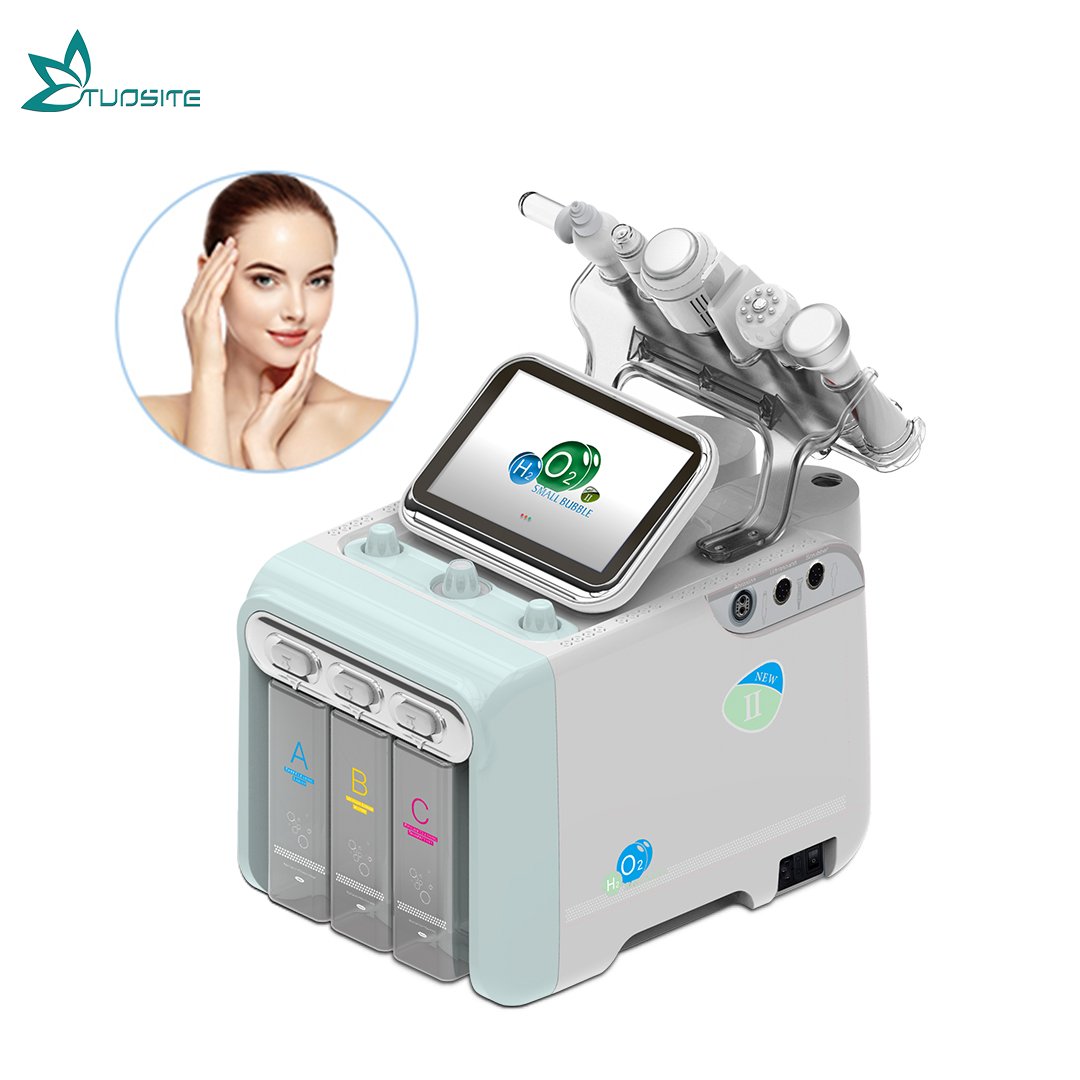 Multifunctional 9 in 1 PDT Therapy Skin Rejuvenation Water Peeling Dermabrasion Aqua Facial Machine