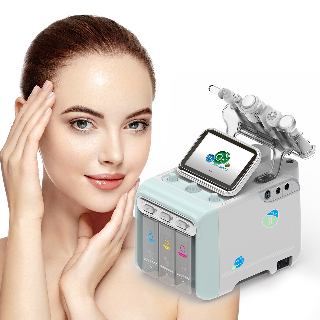 H2O2 Water Dermabrasion Vacuum Blackhead Remover Deep Pore Cleaning Facial Care Microdermabrasion Machine Skin Care