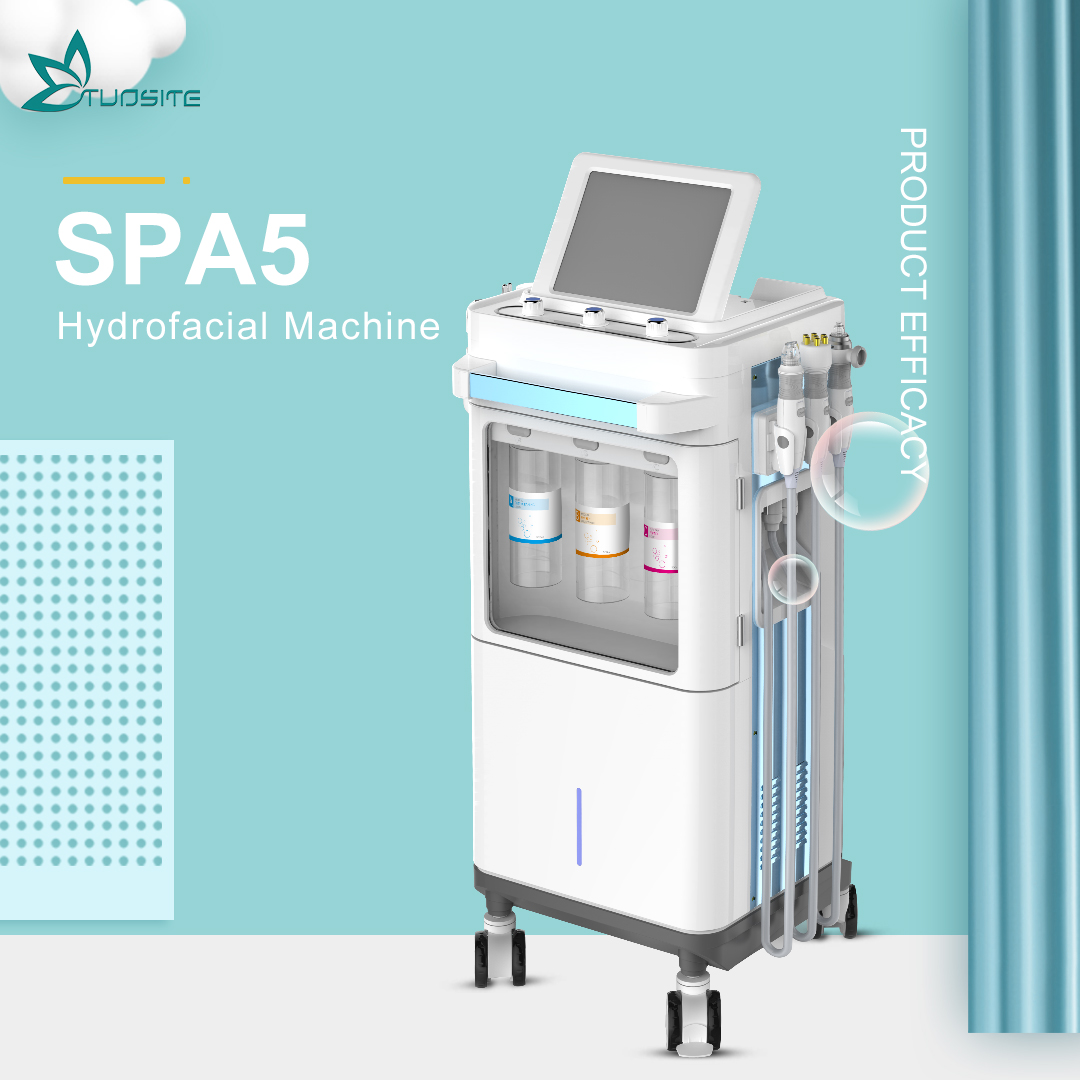Newest Hot Sale Facial Hydro Solution Oxygen Edged Systems Hydrofacialed Hydra Skin Machine for Skin Care Clinic